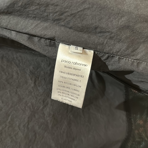 Paco Rabanne floral jacket EUC - Picture 6 of 7